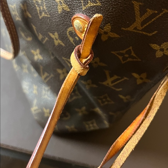 Louis Vuitton 2007 Neverfull GM Dark Brown Monogram Tote. PRE OWNED Made France - Picture 16 of 16